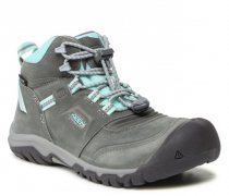 KEEN 1025583 Ridge Flex Mid Wp Grey/Blue Tint