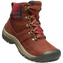 KEEN 1026718 Kaci III Winter Mid Waterproof - Tortoise Shell / Red Plaid