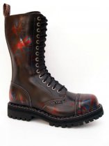 15 dírkové boty STEEL UK Black
