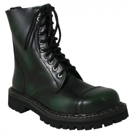 10 drkov boty CAMPILOT Green Black