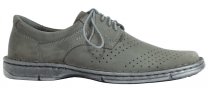 HILBY 925 Gray nubuck