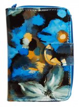 Peněženka KH 1000 Modré květy