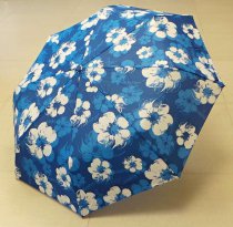 Deštník 307 MODRO-BÍLÉ KVĚTINY