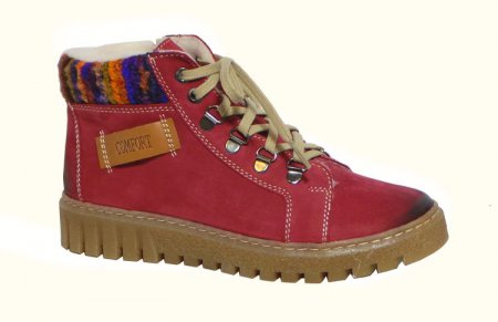 HILBY WA-750-KGN-B93  RED NUBUCK