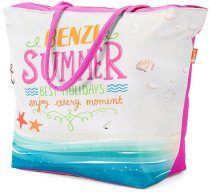 BENZI BZ-5198 plážová taška růžová
