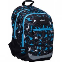 LOAPELLIPSE BD17160 V11P školní batoh black/blue