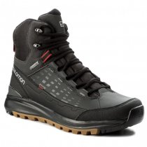 SALOMON L37281200 Kaipo Mid Gtx- Black/Asphalt/Flea