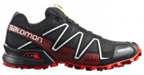 SALOMON L38315400 SPIKECROSS 3 CS BLACK/RADIANT RED/WHITE